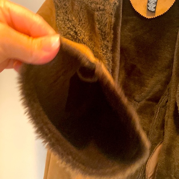 Vegan suede jacket - Picture 6 of 14